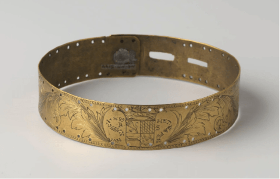 Slave collar from the Rijksmuseum “Slavery” exhibition